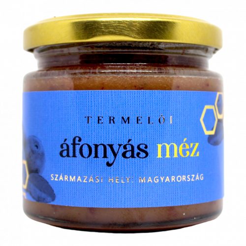 Áfonyás méz 230g