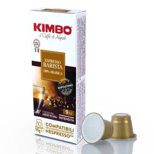 "Kimbo Espresso Barista" 100 % Arabica kavos kapsulės (10 vnt.)