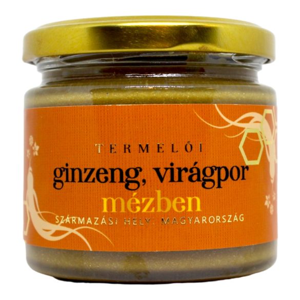 Ginzeng, virágpor mézben 230g