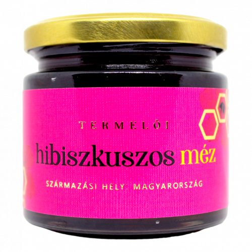 Hibiscus honey 230g (with acacia honey)