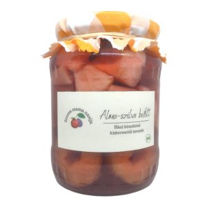 Apple and plum jar 720 ml (sugar free)