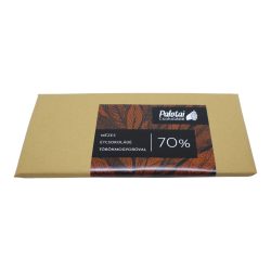 Honey dark chocolate with hazelnuts 70% - 70g