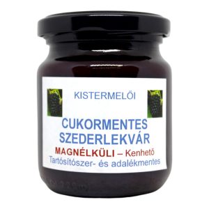 Szederlekvár 200g (cukormentes)