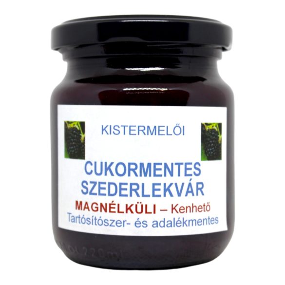 Szederlekvár 200g (cukormentes)