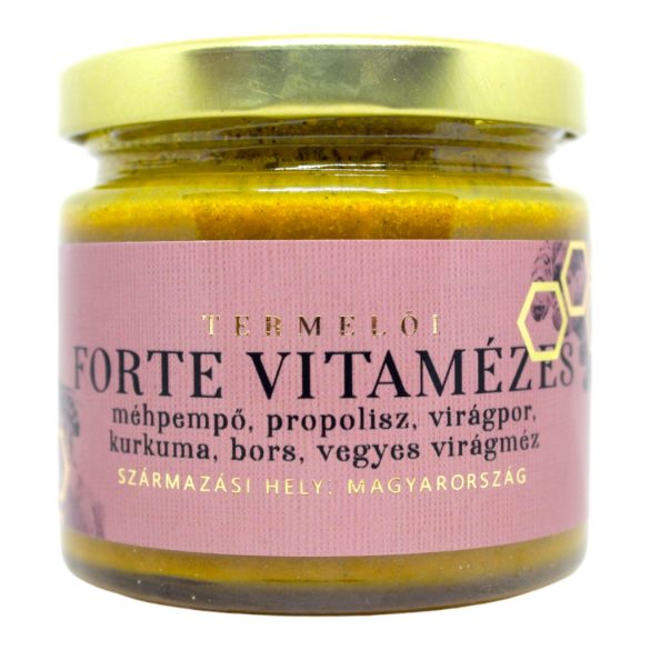 Forte Vitamézes Kurkumával 230g