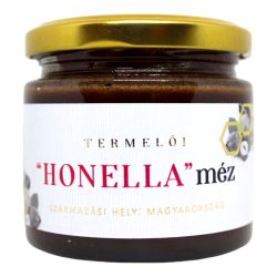 HONELLA csokis mogyorós méz 230g