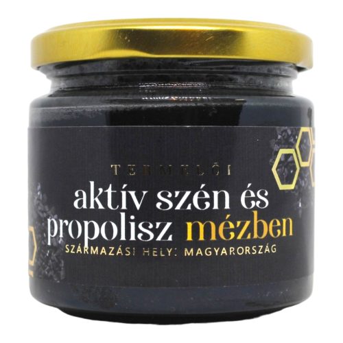 Aktív szén és propolisz mézben 230g