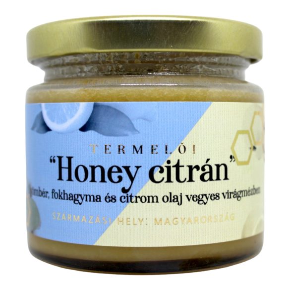 "Honey citrán" méz 230g