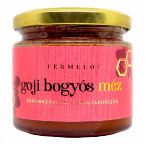 Goji bogyós méz 230g (Akác mézzel)