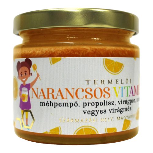 Orange Vitamin Honey 230g