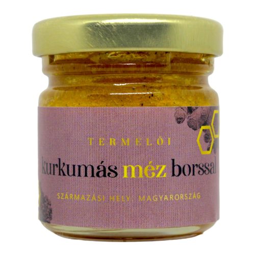 Kurkumás méz borssal 50g