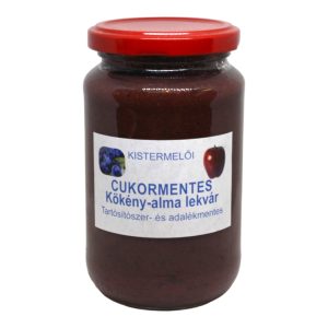 Kökény-alma lekvár 370g (cukormentes)