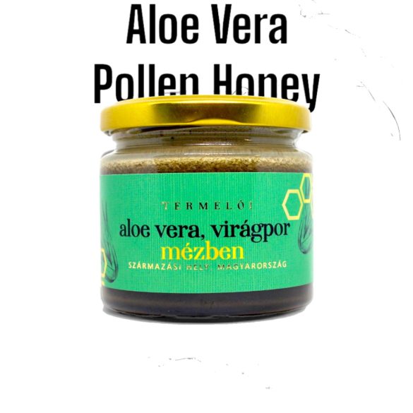 Aloe vera, virágpor mézben 230g