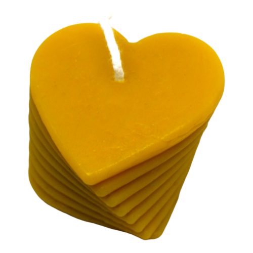  Winding Heart beeswax candle 68g