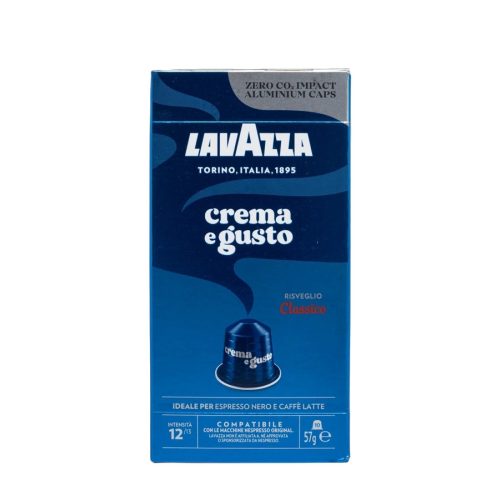 Lavazza Nespresso Crema e Gusto Classico Aluminium kavos kapsulės (10 vnt.)