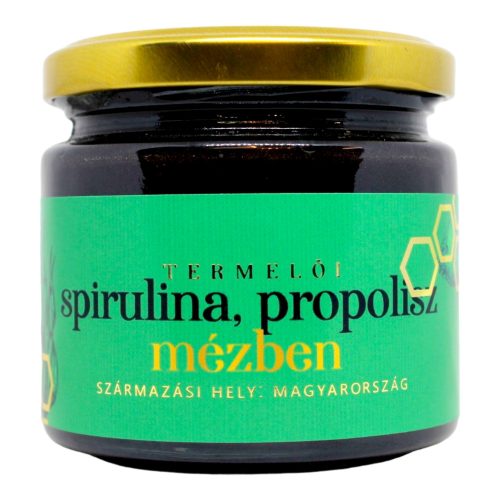 Spirulina, propolis meduje 230g