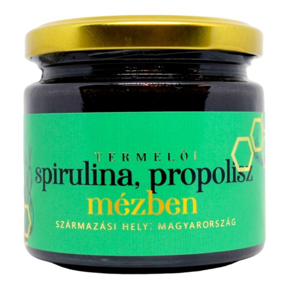 Spirulina, propolisz mézben 230g