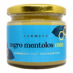 Negro Honig mit Menthol 230g